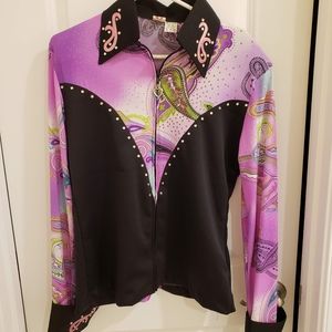 Western Show Shirt Large